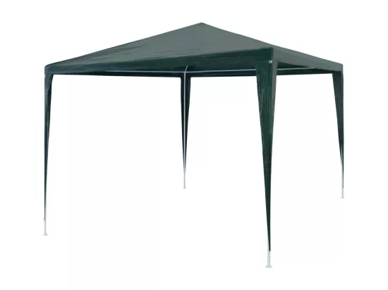 Tente de réception 3x3 m PE Vert