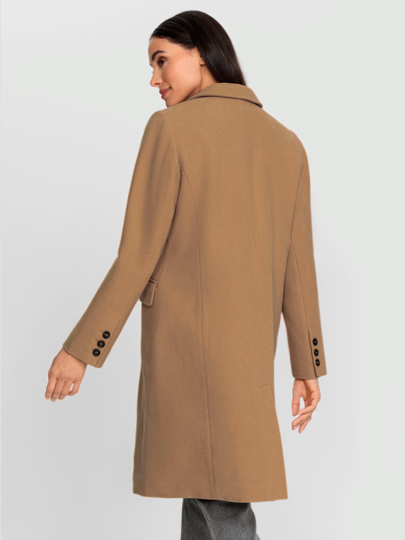 Manteau en laine 65% laine