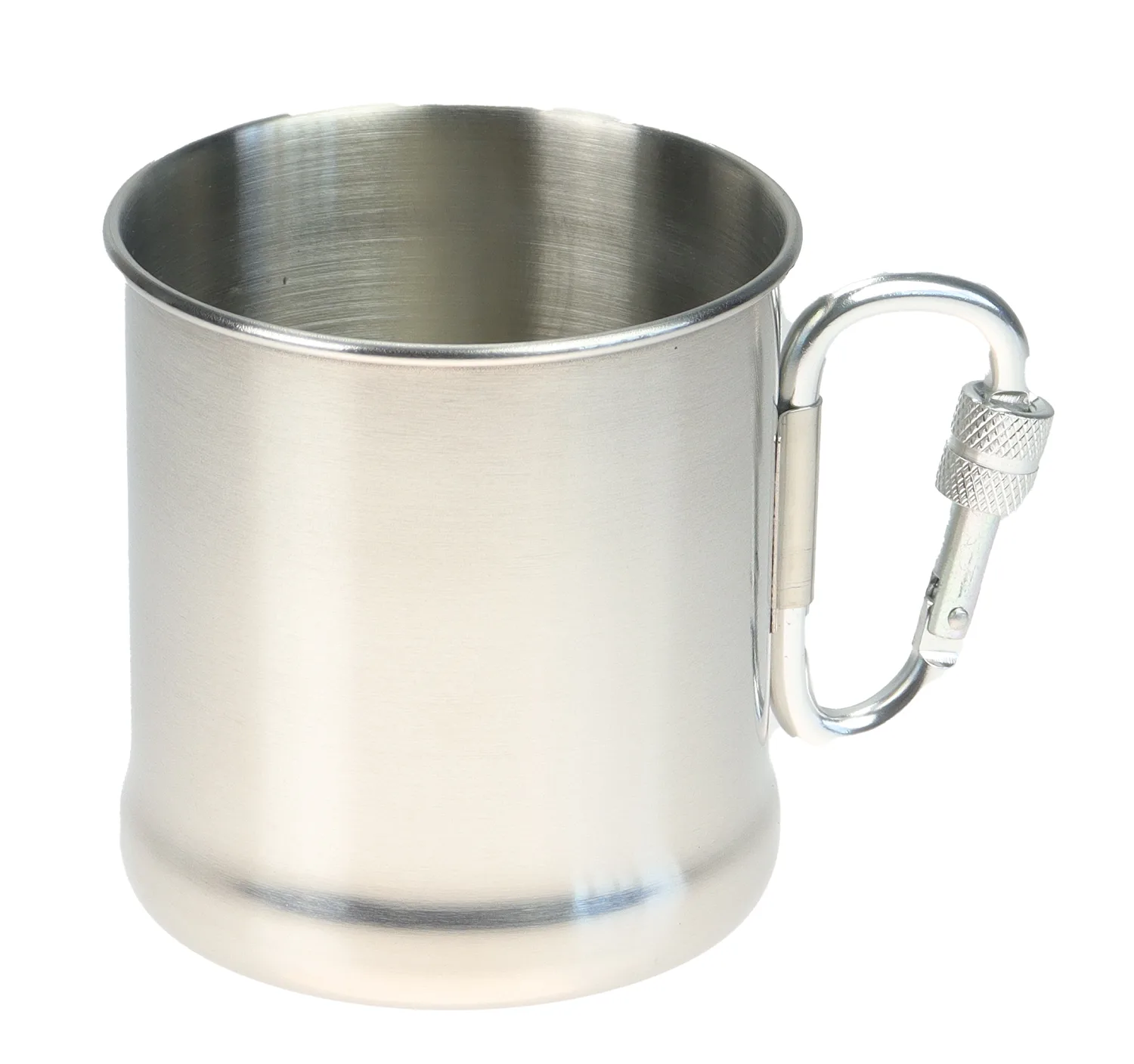 CAL Cal Drikkekopp 300ml Stål M/Karabinkrok Stål Drikkekopp Med Karabinkrok Stål