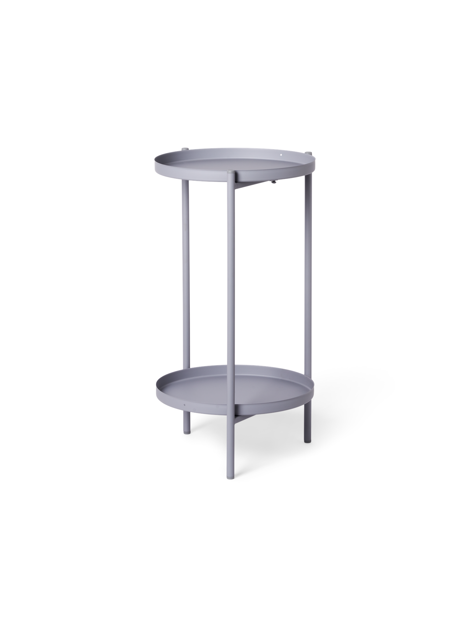 Planteopsats | Jern. 47,5 x Ø25 cm. | Cool Grey