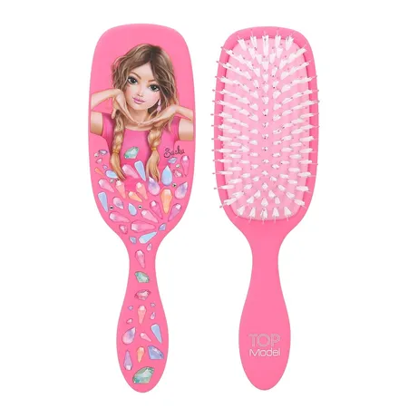 Depesche TOPModel Haarbürste BEAUTY and ME, 1 Stück, 2-fach sortiert