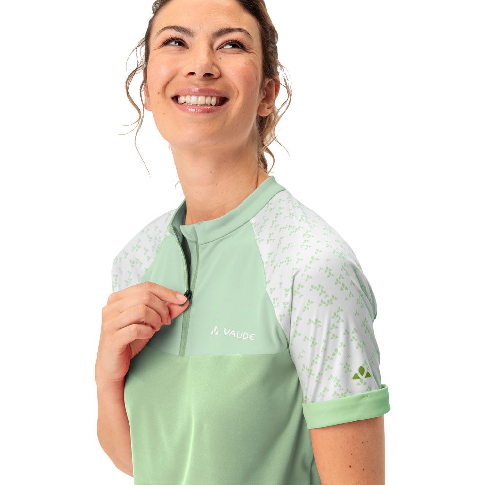 VAUDE Ledro Print Radtrikot Damen jade