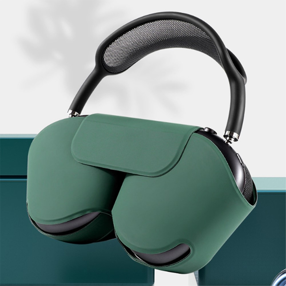 AirPods Max (2024) / AirPods Max Magnetische Silikon Schutztasche Aufbewahrungs Case - Grau (Lavendel)