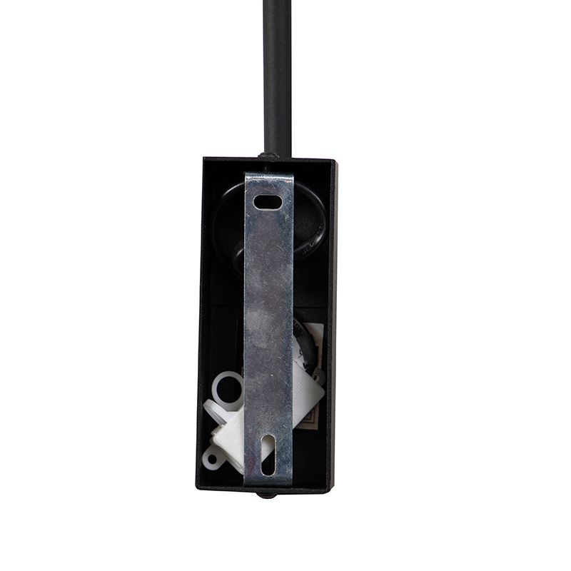 Design wandlamp zwart verstelbaar - Luna