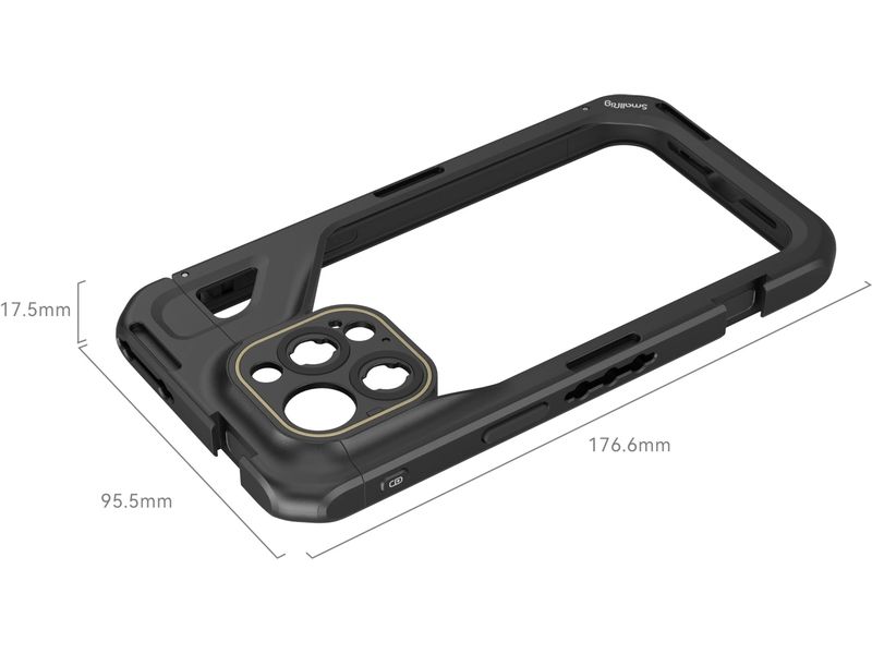 Smallrig Cage für iPhone 15 Pro Max SmallRig x Brandon Li Videokäfig für iPhone 15 Pro Max