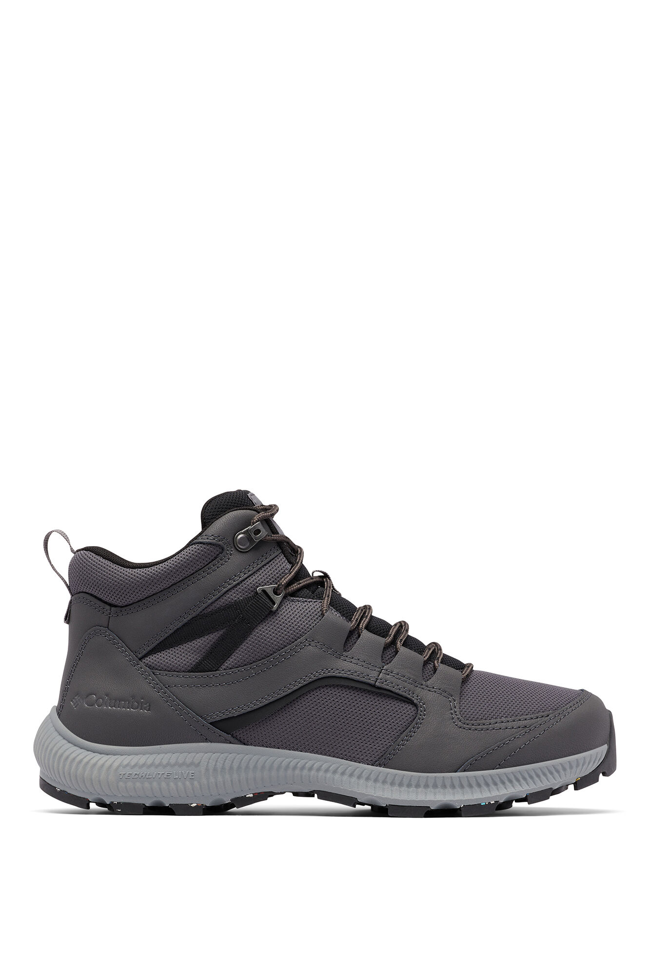 Bota de caminhada masculina Columbia Re-Peak™ de cano médio - Cinza escuro
