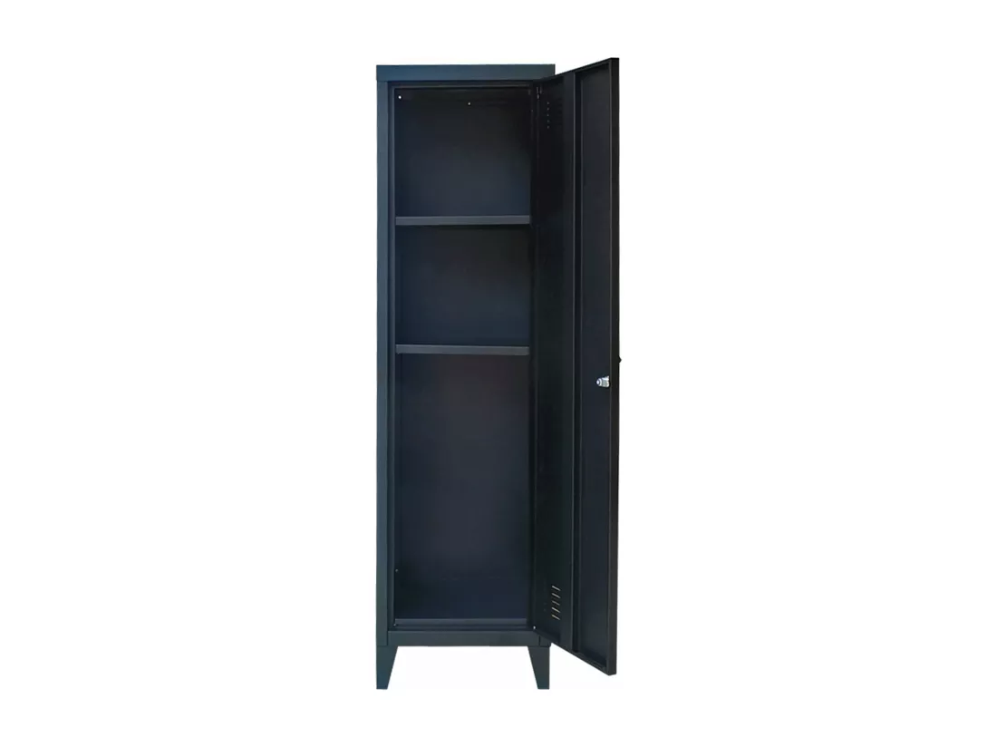 Armoire à casier métallique métal argentée 38 x 38 x 137 cm 03_0006361