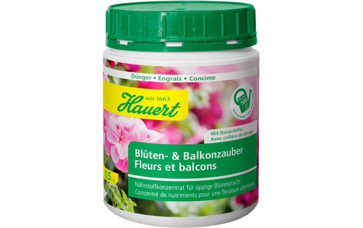 Dünger Nährsalz Blüten- und Balkonzauber, 0.5 kgNährstoffkonzentrat für üppige Blütenpracht