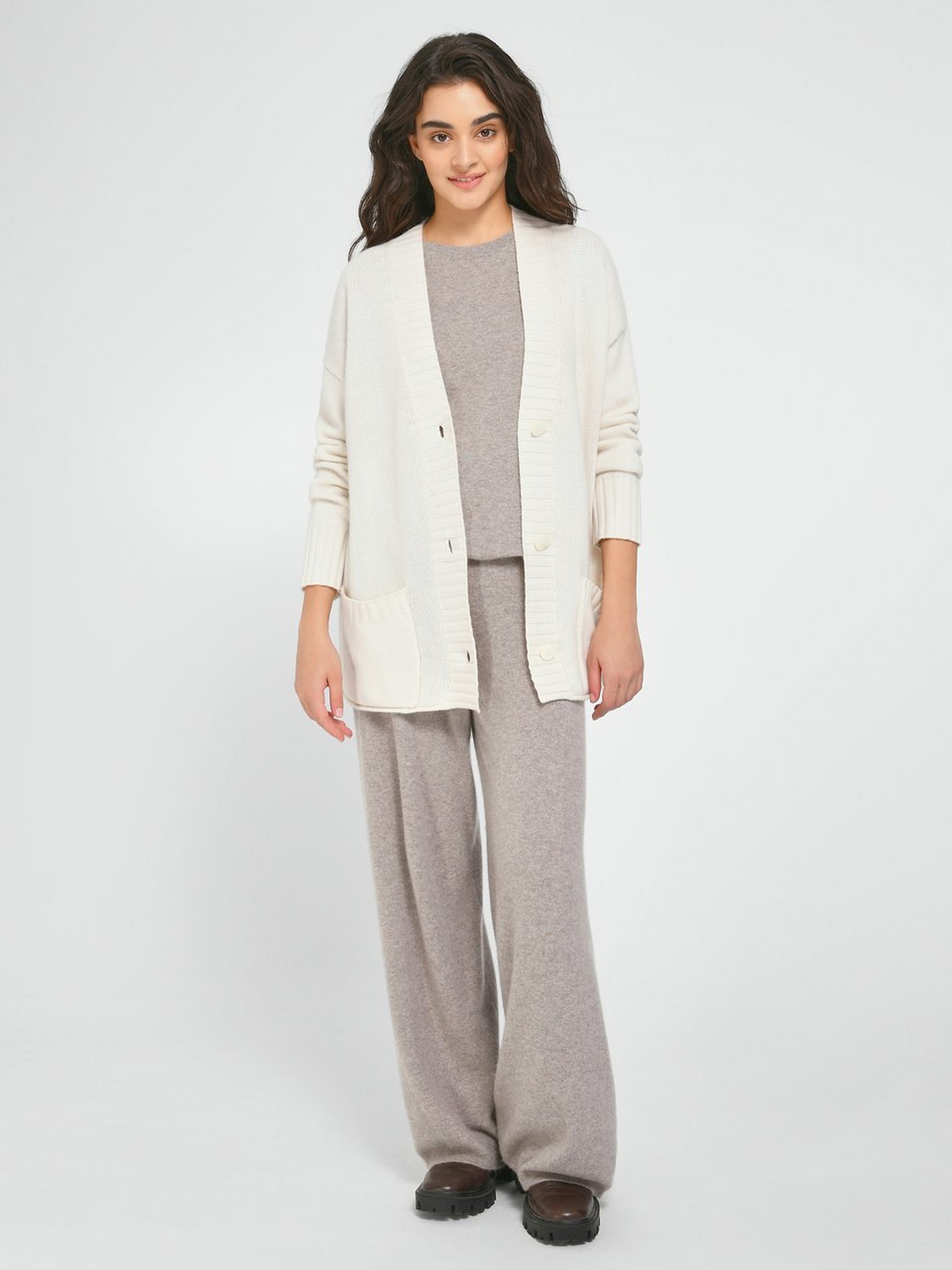 Strickjacke aus 100% Premium-Kaschmir