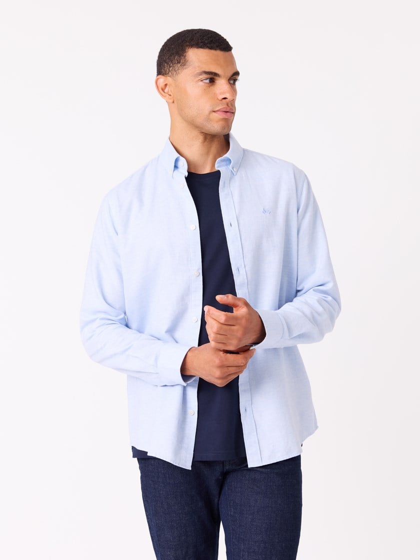 Lionel skjorte - Regular fit Blue Fog