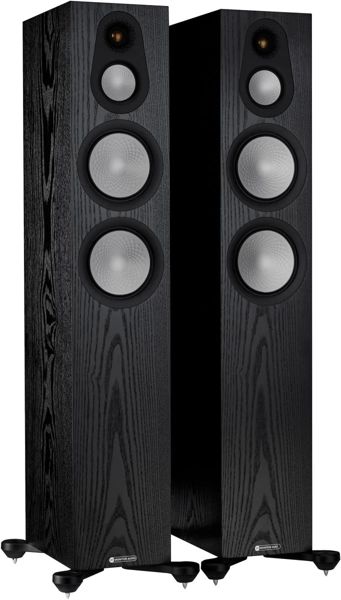 Monitor Audio Silver 300 7G Bois noir (la paire) Enceintes colonne