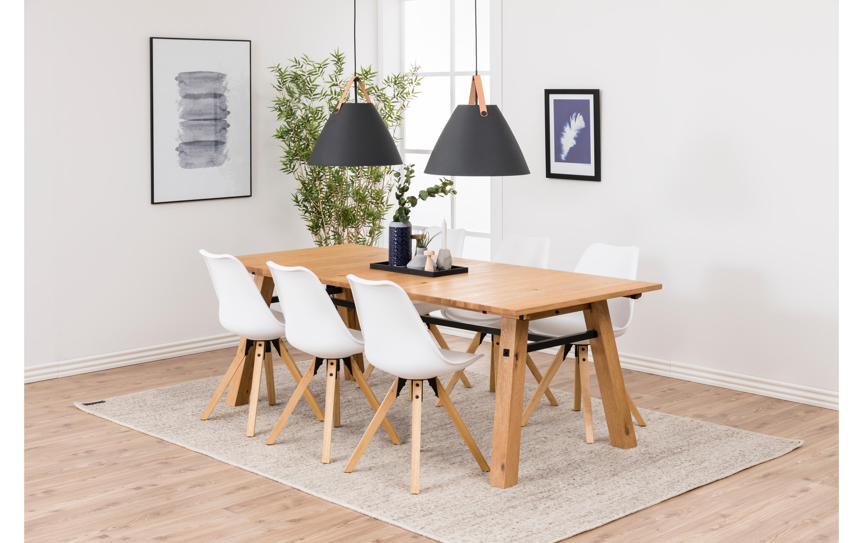 Stuhl Dima 2 Stück, Weiss<br>Esszimmerstuhl