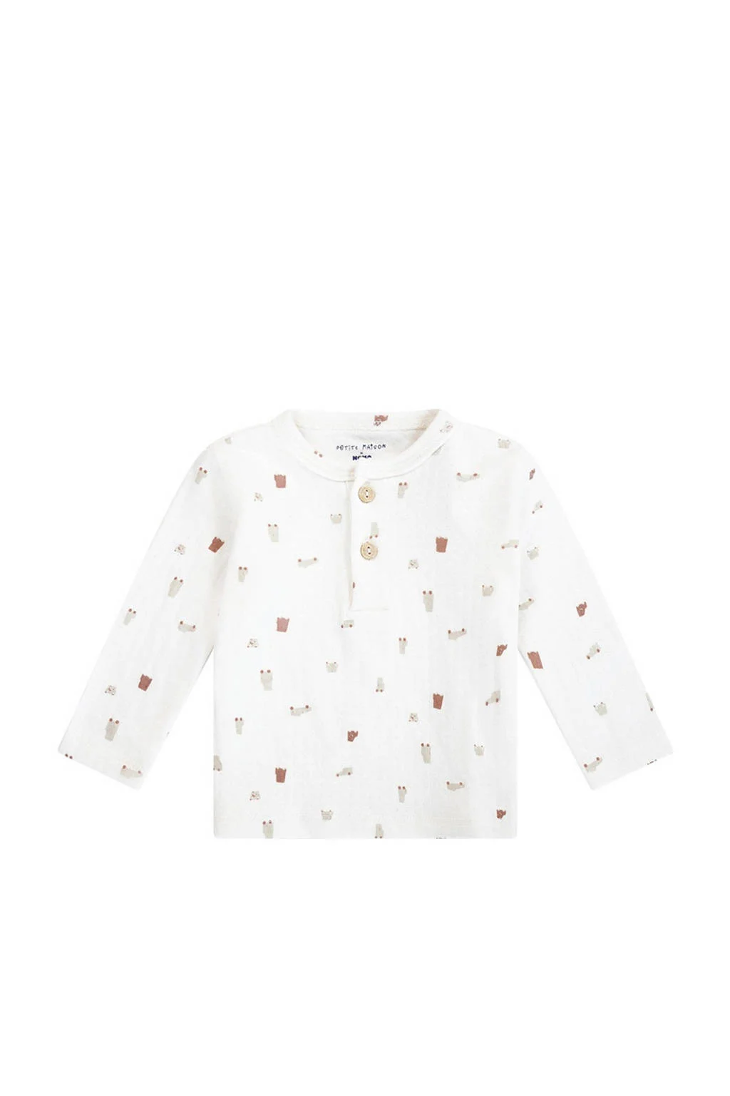 Petite Maison longsleeve wit
