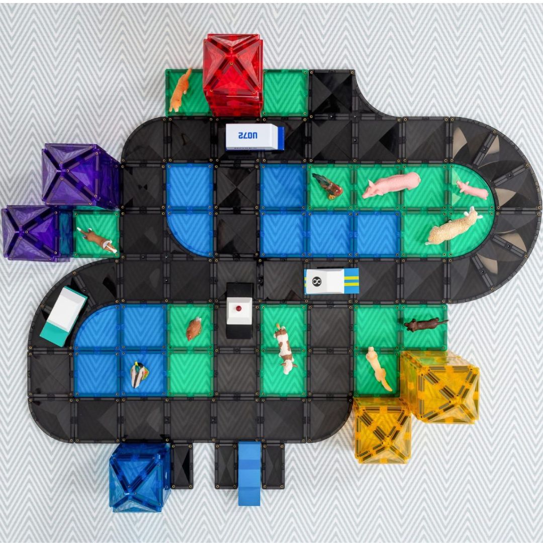 Connetix magnetische tegels - creative roads