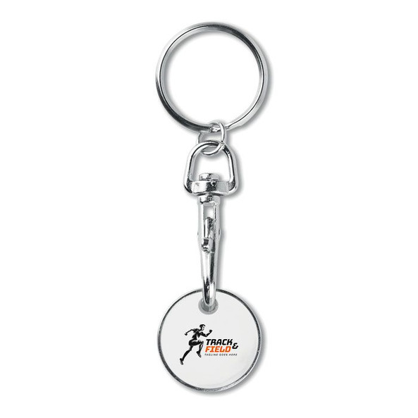 GiftRetail MO9748 - TOKENRING Porte-clés (€ uro)