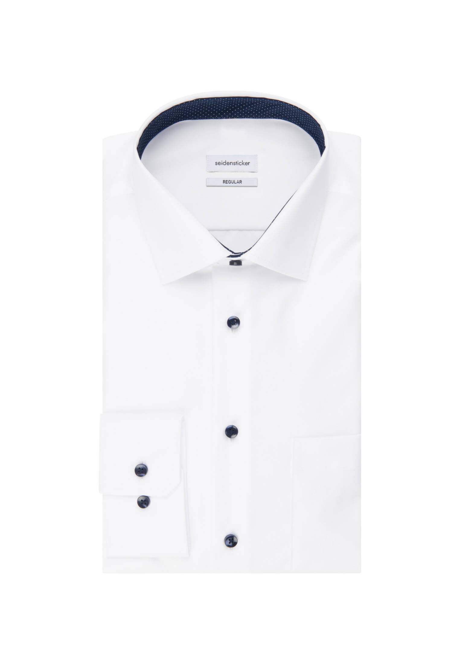 Seidensticker| Herren Hemd Modern Fit Langarm