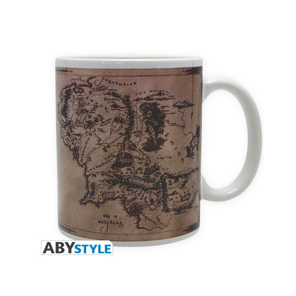 Le Seigneur des Anneaux - Mug Carte