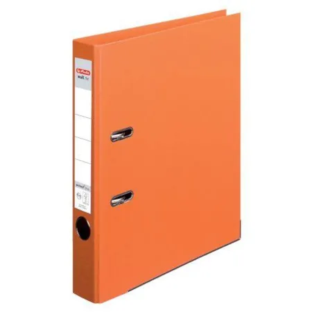 Herlitz Ordner maX.file protect plus A4 5cm orange