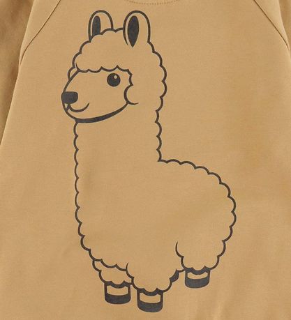 DYR-Cph Sweatshirt - Dyrbellow - Beige Kontur Lama Buddy