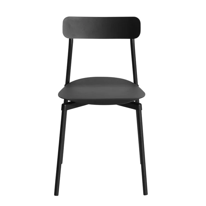 Petite Friture - Fromme Stuhl Outdoor, schwarz