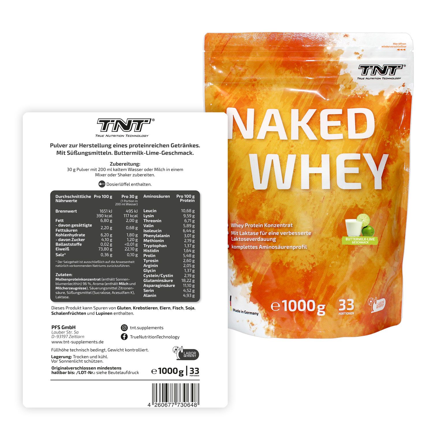 TNT Naked Whey Protein