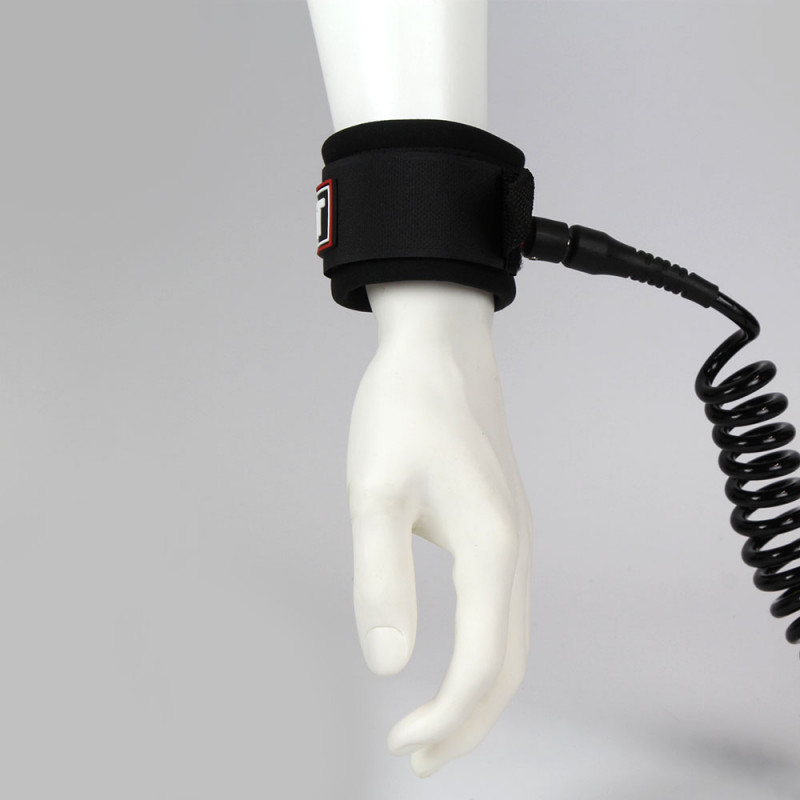 LEASH DE WINGFOIL HOWZIT COIL NOIR POIGNET