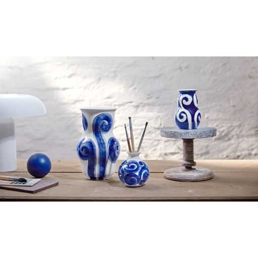 Kähler Tulle Vase, Blå