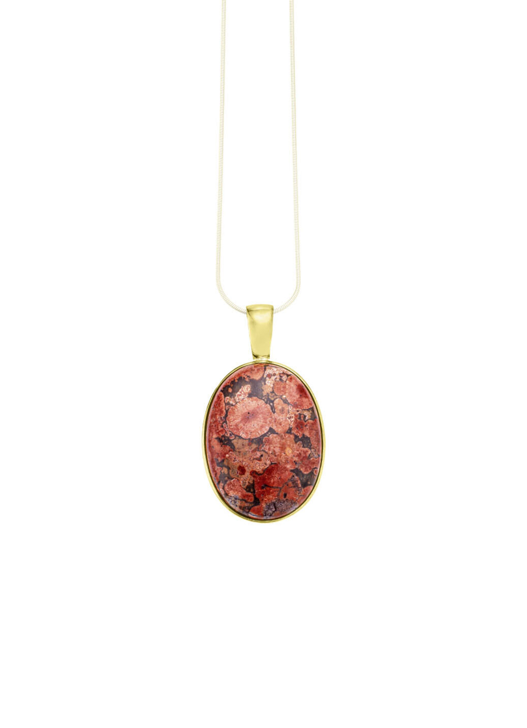 Schönes Unikat: Anhänger mit Flower Opal