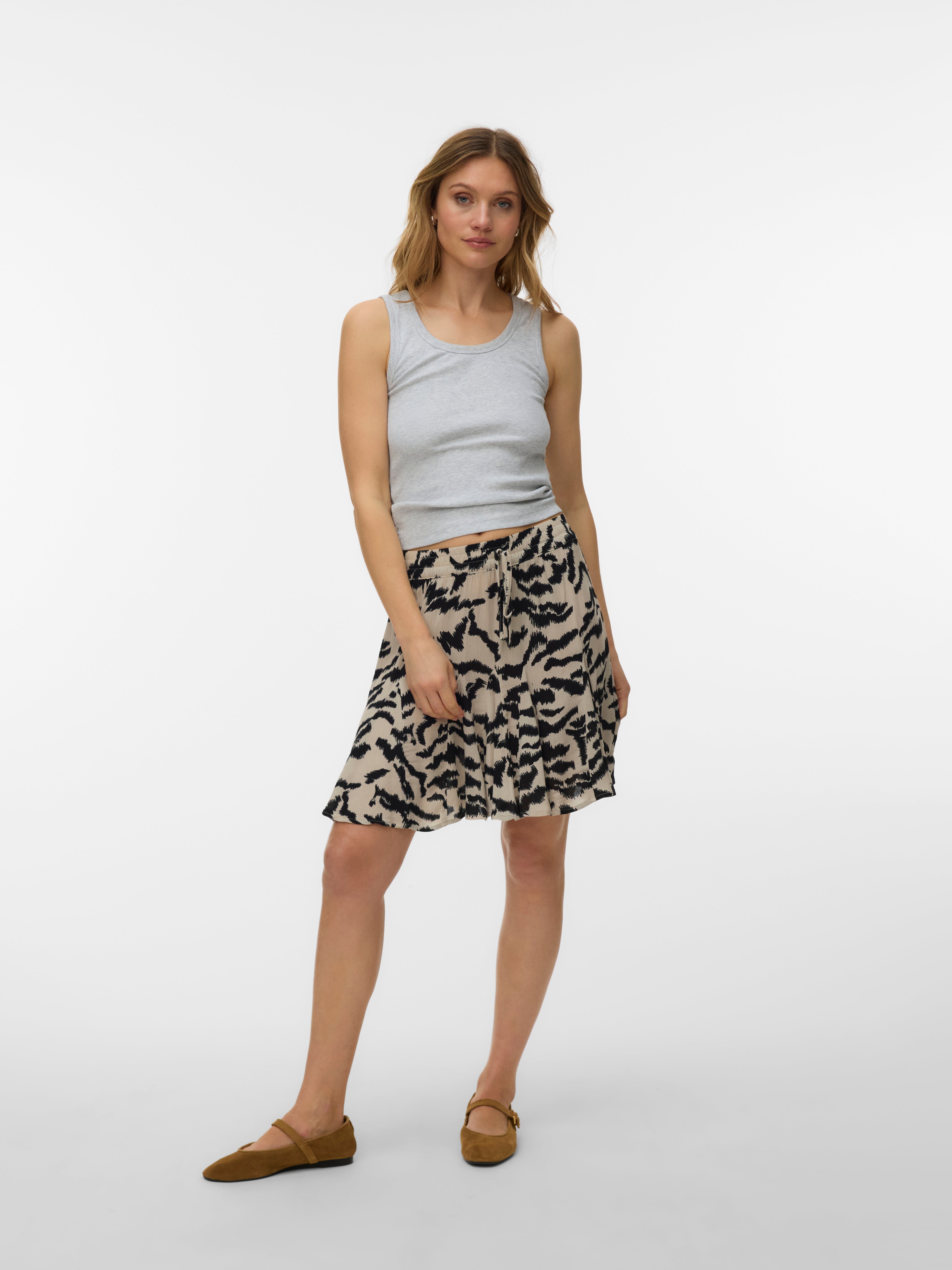 VMMENNY High waist Korte rok