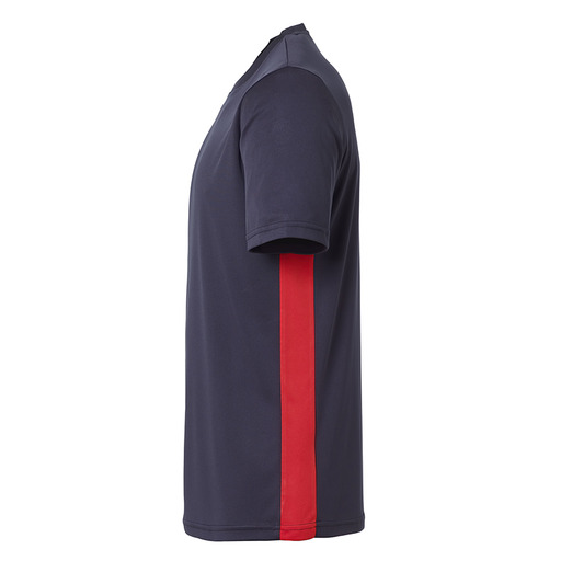 Camiseta Essential Mc Azul Marinho/Vermelha Uhlsport