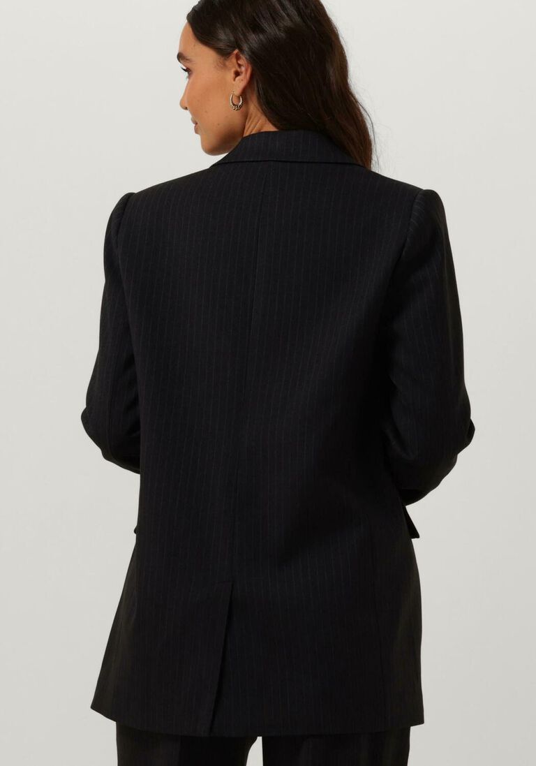 CO\\'COUTURE donkergrijze co'couture blazer ida pin single oversize blazer