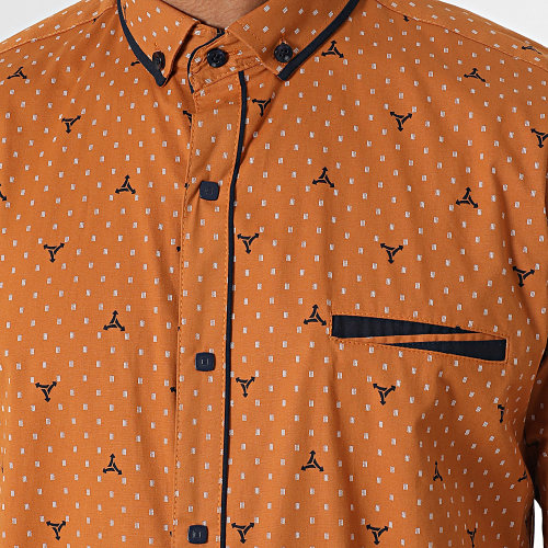 Chemise Manches Longues Camel