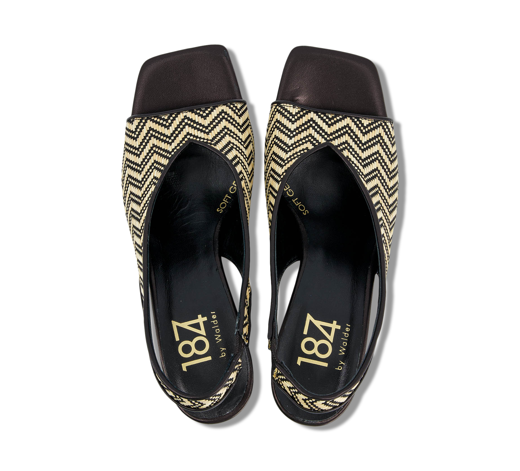 1874 by Walder Riemchensandalen