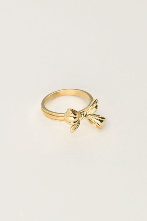 Statement ring met strik