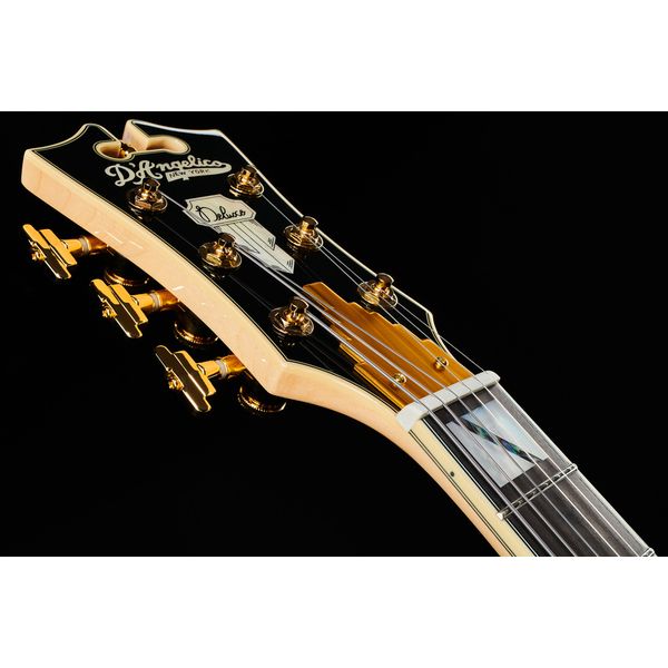 DAngelico Deluxe Atlantic Solid Black