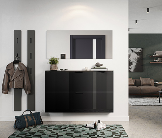 Schuhschrank »Valega«, schwarz