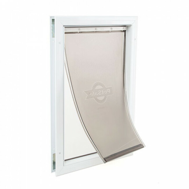 Porte Staywell Petsafe grand modèle en aluminium pour chien