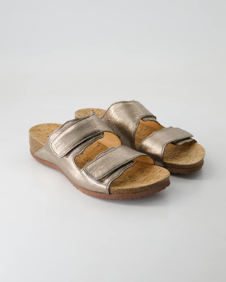 Think 3-001177-9000 Pantoletten in Bronze
