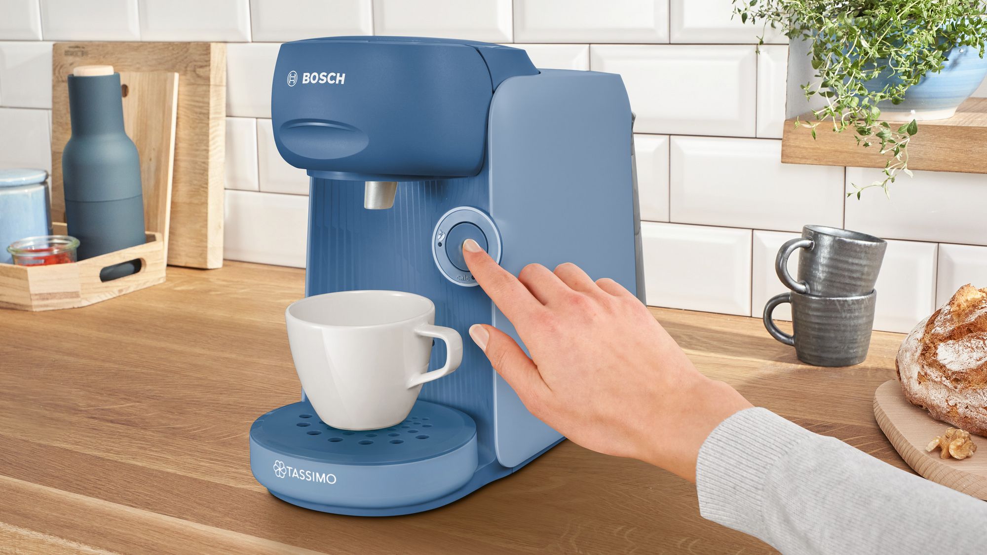 PRODUTO RECONDICIONADO # TASSIMO FINESSE TAS16B5---B Máquina de Café Multibebidas