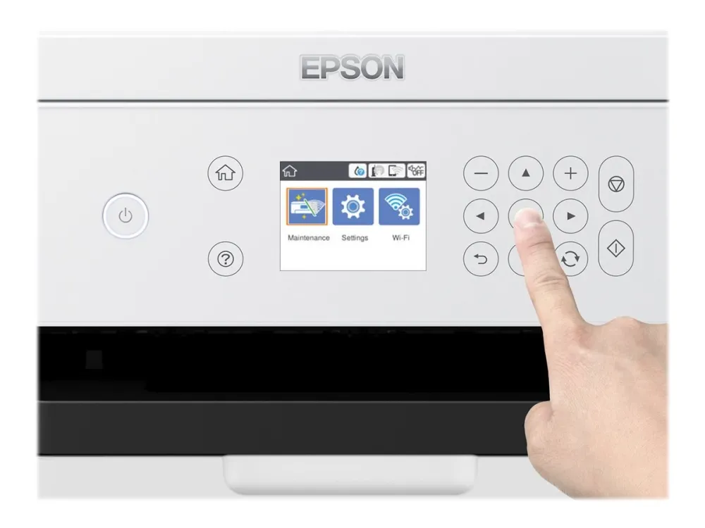 Epson SureColor SC-F100 - Printer - farve - farvesublimering - A4 - 600 x 1200 dpi - kapacitet: 150 ark - Wi-Fi, USB 2.0, LAN