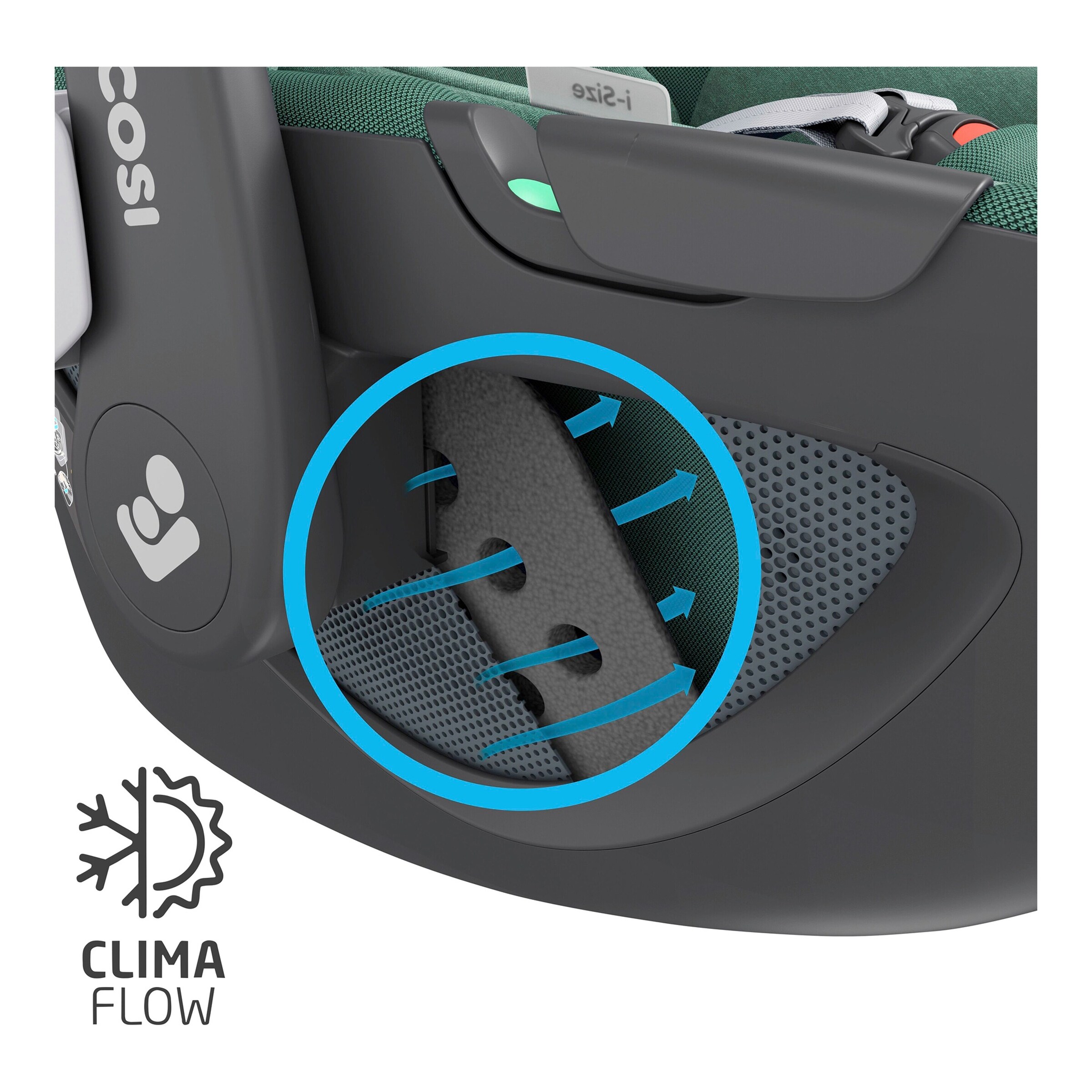 Maxi-Cosi Babyschale Pebble 360 inkl. Kindersitz Pearl 360 und Isofix-Basis FamilyFix 360 essential green