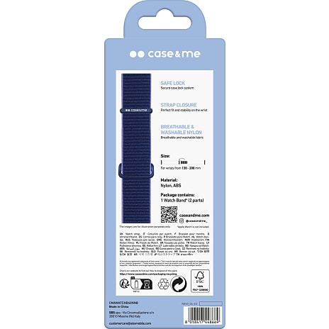 Case & Me WATCH URREM&ampnbsp; 38/40/41 NYLON NAVYBLUE