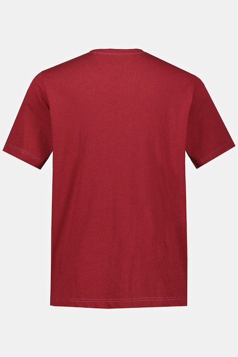 T-Shirt, Basic, Rundhals, gekämmte Baumwolle, bis 8XL