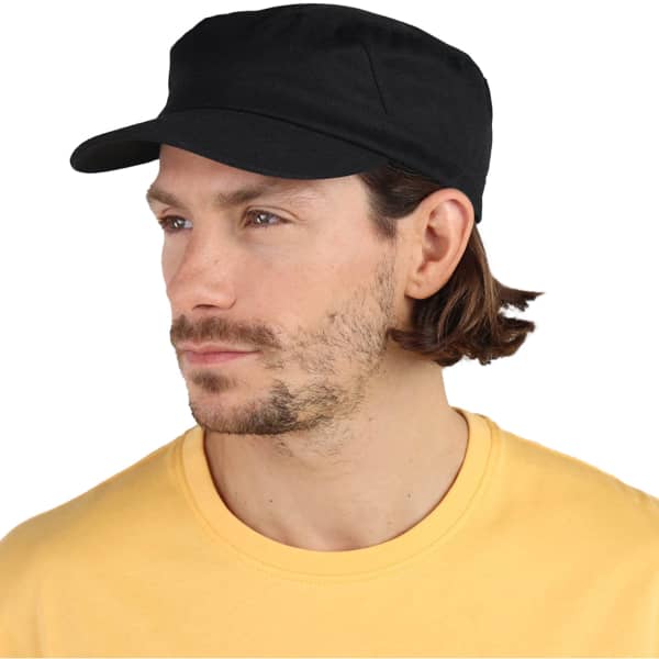 Casquette OXBOW ELISAMA PLAIN MILITARY CAP NOIR