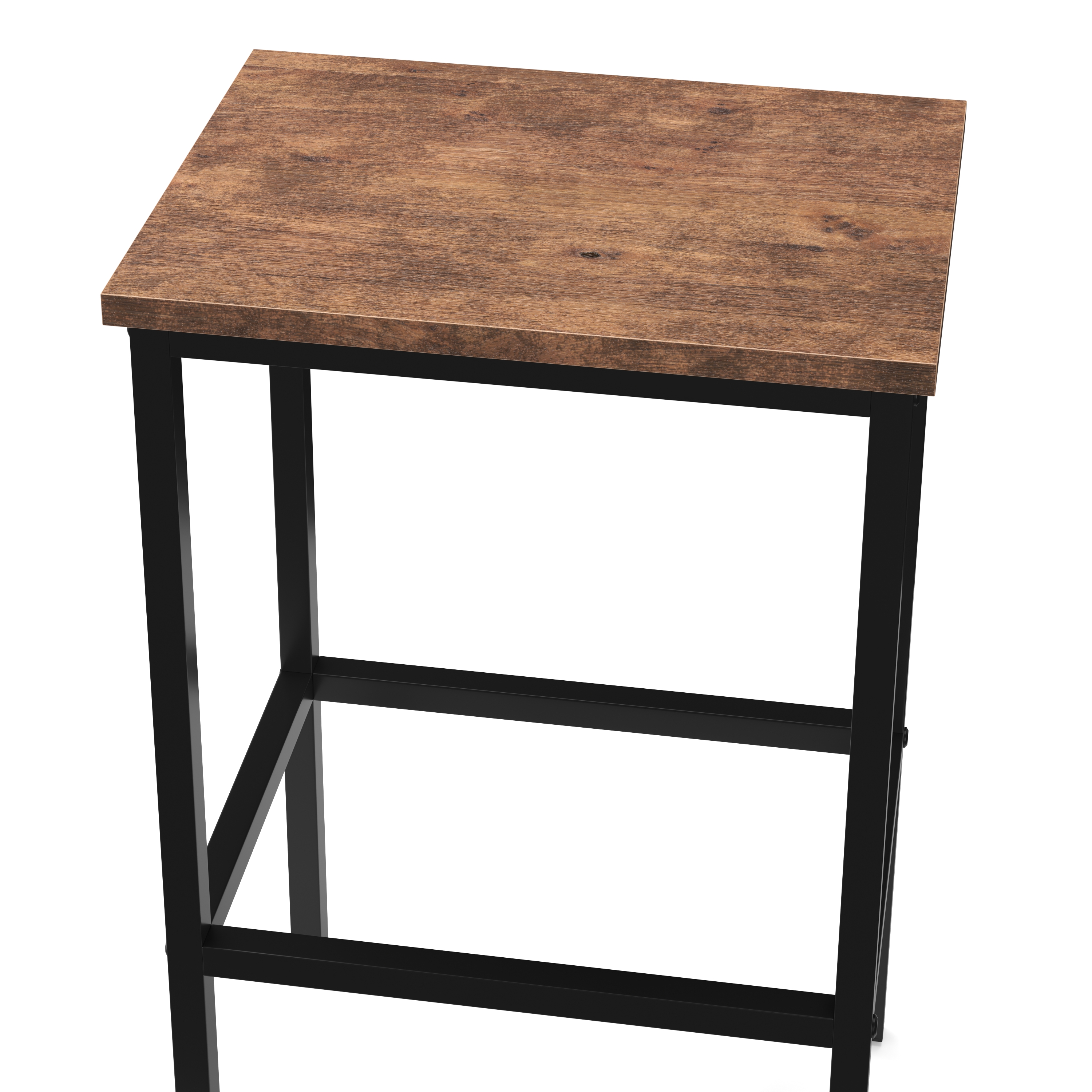 Bartisch mit Barhocker Set Vintage BONITA 100 x 40 x 90 cm