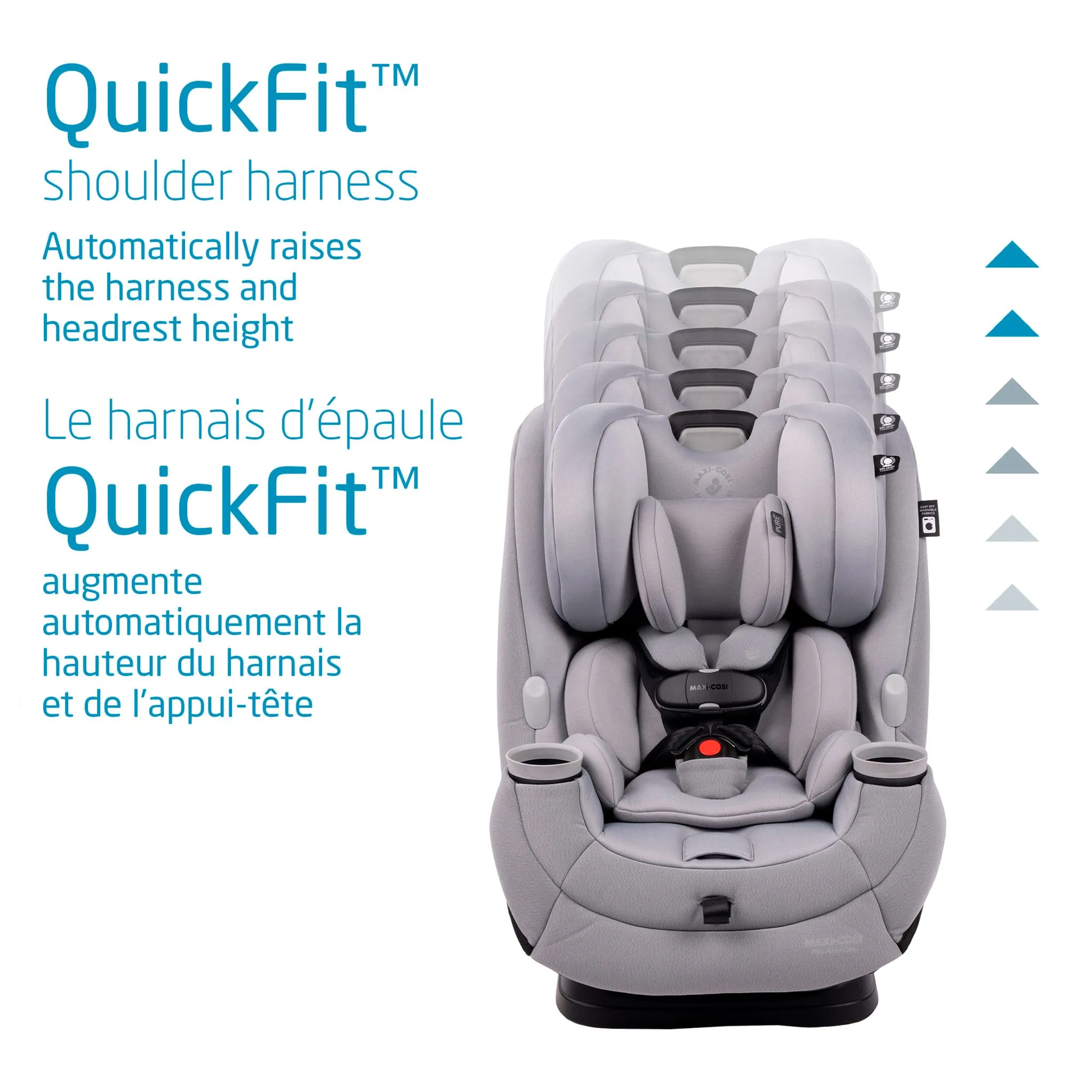 Maxi-cosi Siège d'Auto Pria All-in-one 4-100lb - Authentic Gris