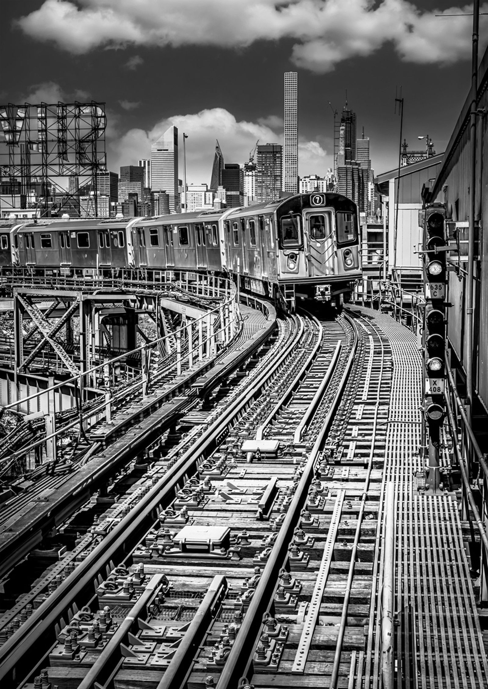New York City Subway by Christian Popkes - Limited Edition. Edition of: 150. Signed.