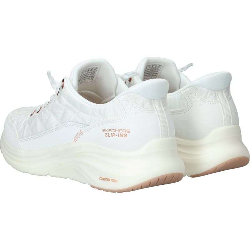 Skechers Skechers Slip-Ins Contour Foam Cozy Fit Sneakers Wit Dames