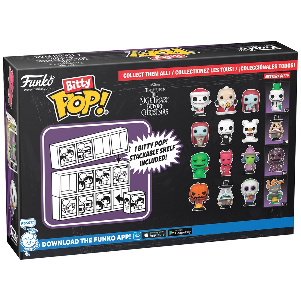 POP! Vinyl: Bitty POP The Nightmare Before Christmas Sally 4er-Pack Sortiment