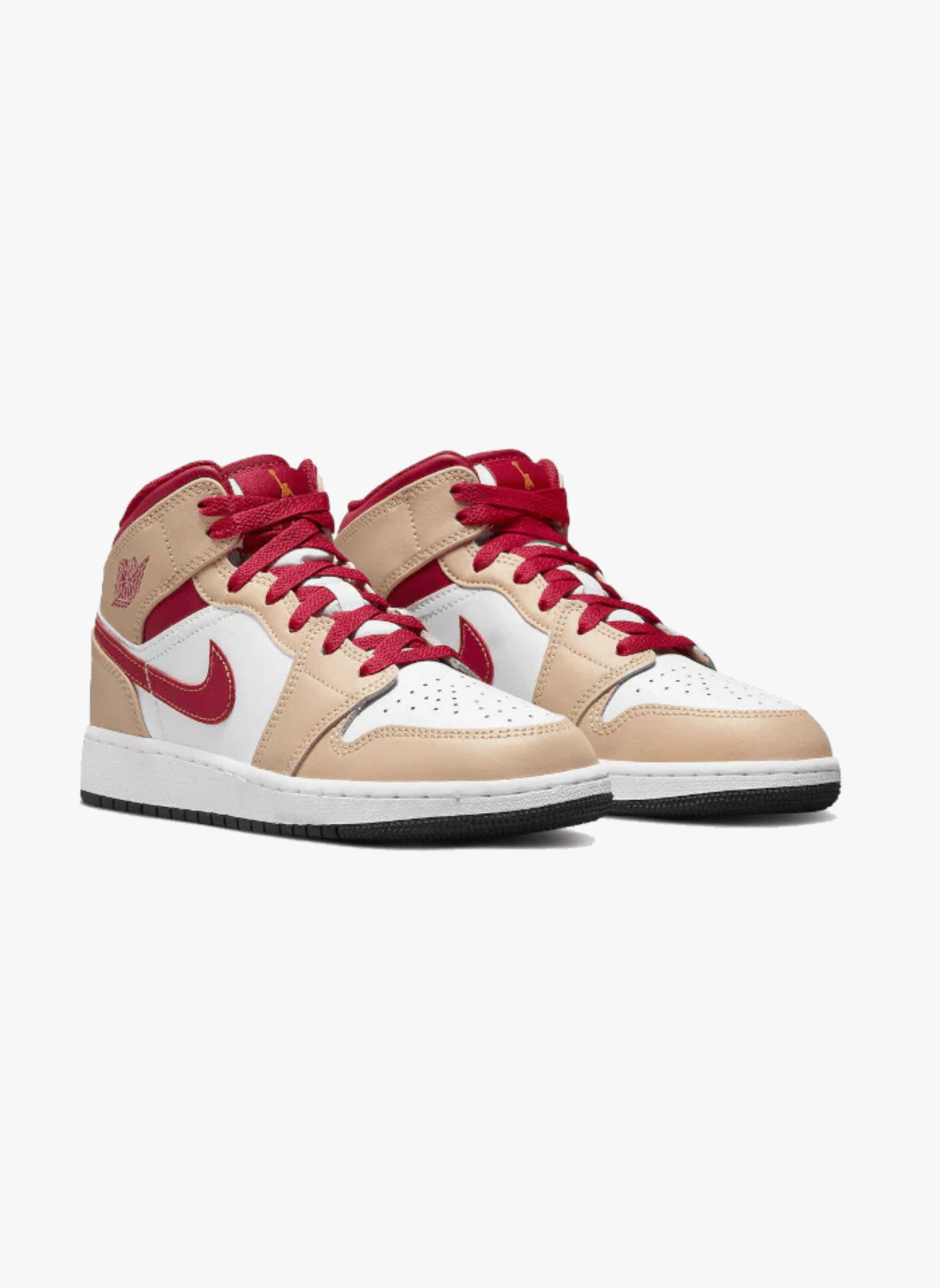 AIR JORDAN MID - Air jordan 1 mid onyx curry (gs) | Beige